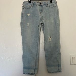 Abercrombie & Fitch Boyfriend Straight Jeans Size 10